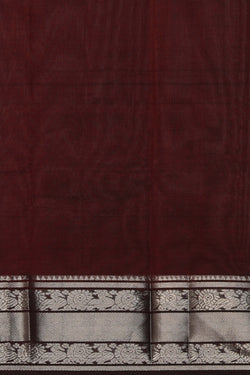 Image of Mangalgiri Maroon Saree