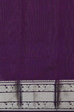 Image of Mangalgiri Purple Saree