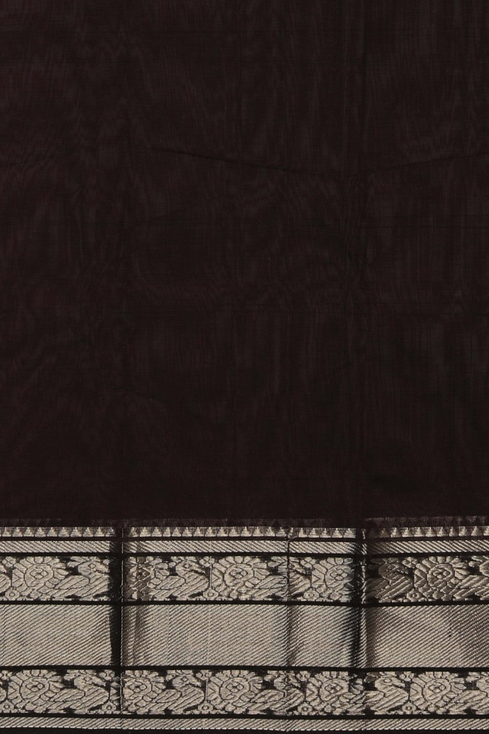 Mangalgiri Coffee Brown Saree