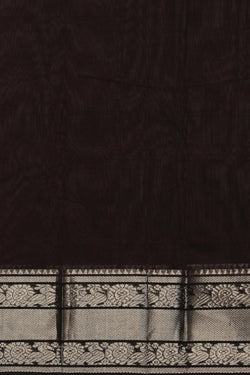 Image of Mangalgiri Coffee Brown Saree