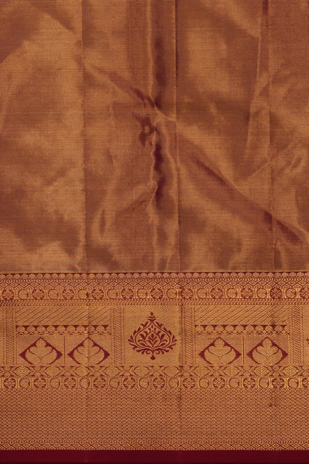Kanchipattu Tissue Brocade Green Saree