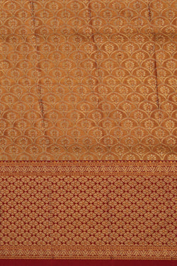 Image of Kanchipattu Tissue Brocade Gold Saree