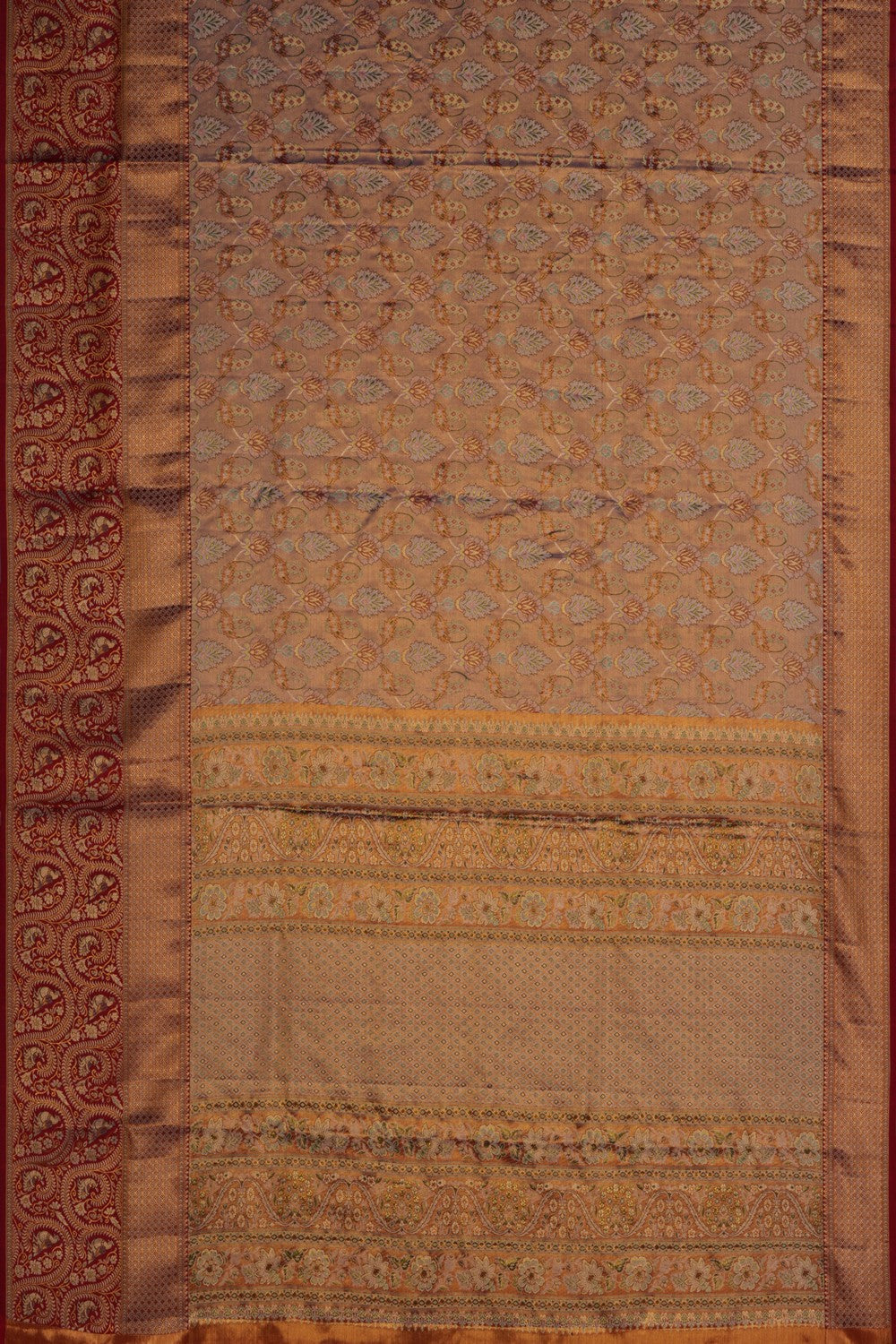 Kanchipattu Brocade Pink Saree