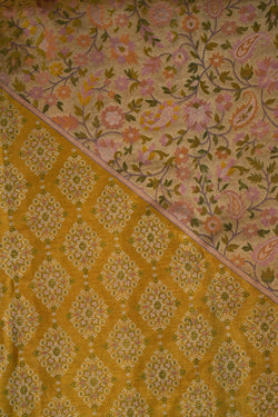 Image of Kanchipattu Brocade Gold Saree