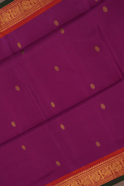 Image of Arani Silk Magenta Saree
