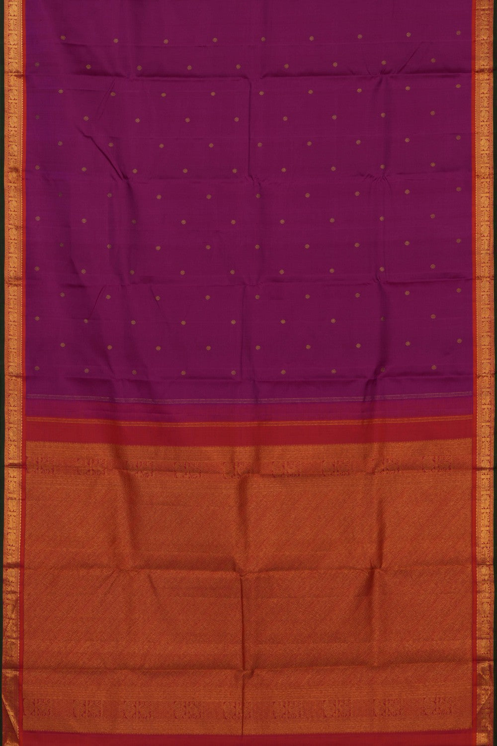 Arani Silk Magenta Saree