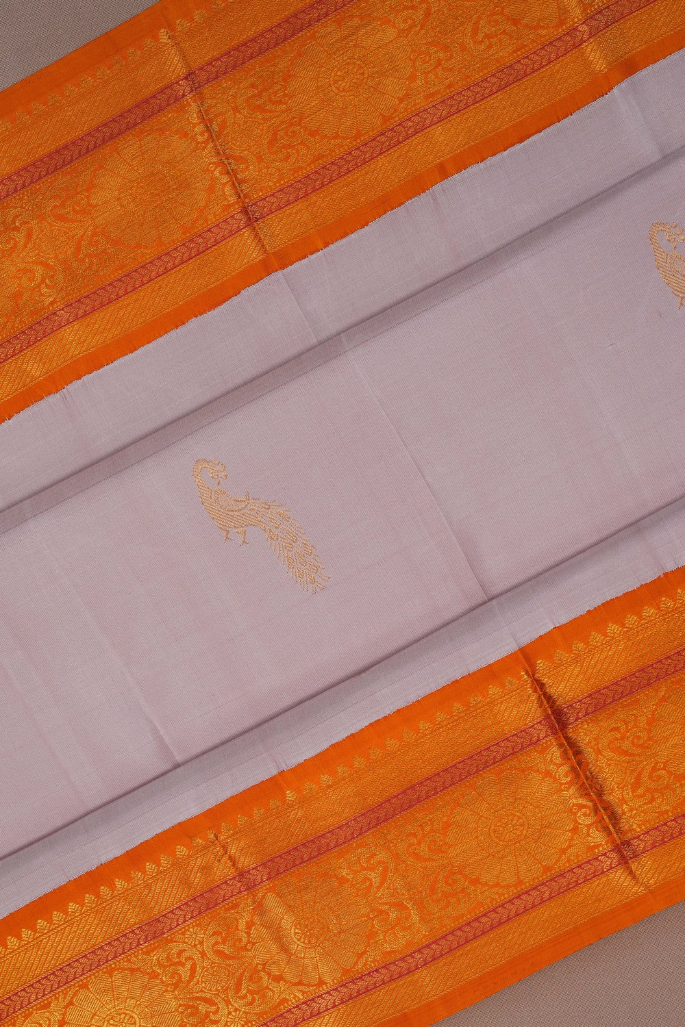 Image of Arani Silk Grey Saree