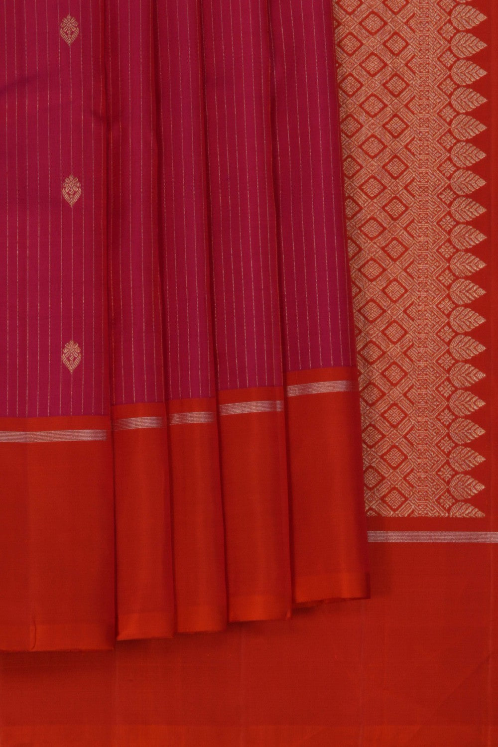 Arani Silk Pink Saree