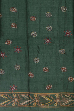 Image of Tussar Silk Patachitra Saree