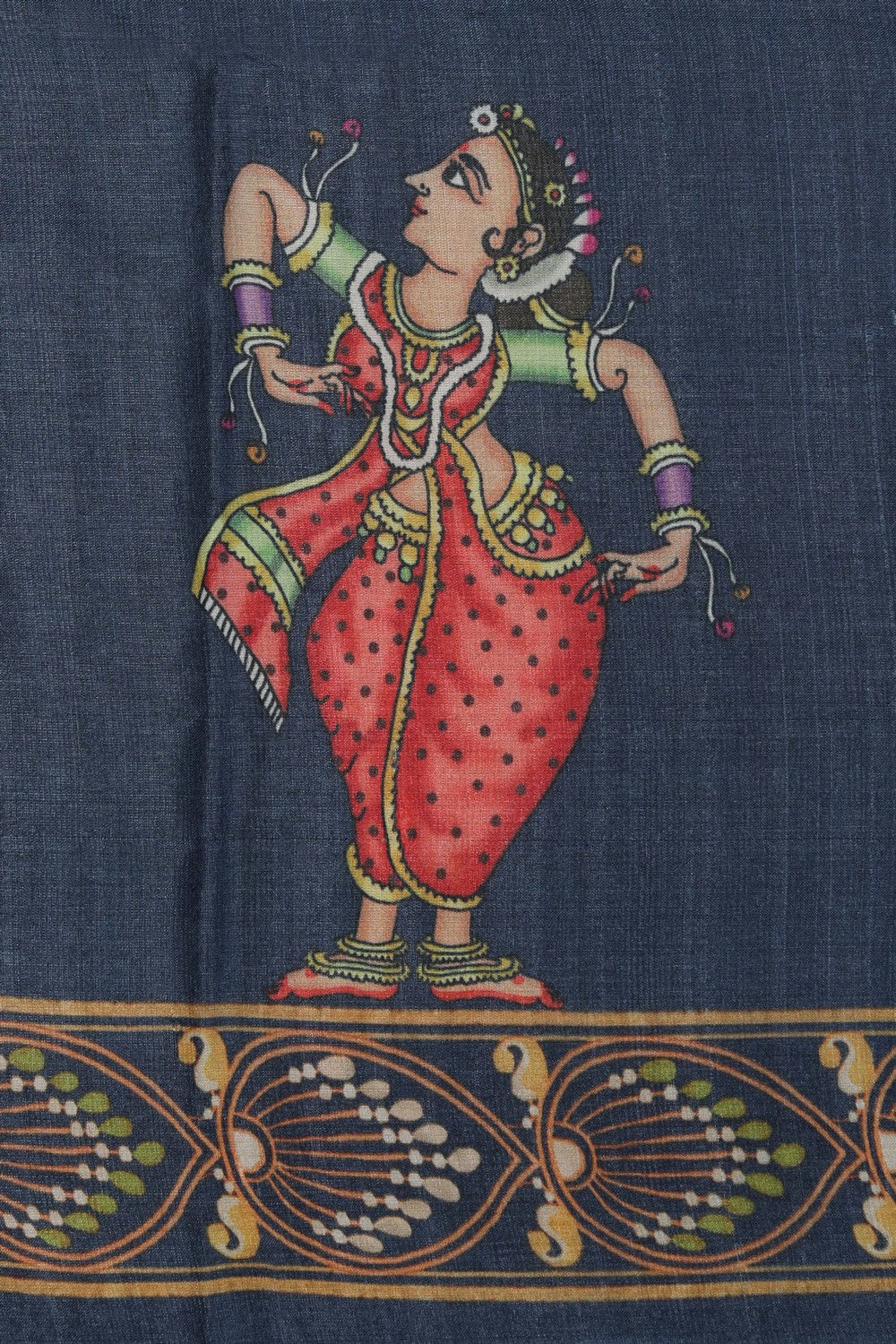 Tussar Silk Patachitra Saree