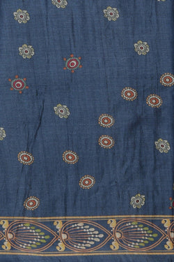Image of Tussar Silk Patachitra Saree