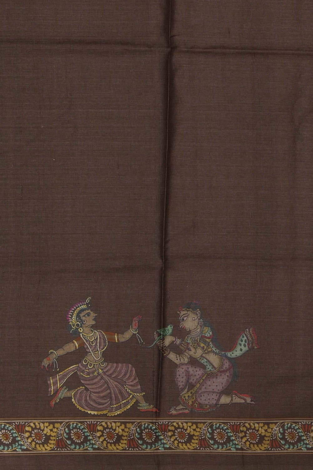 Image of Tussar Silk Patachitra Saree