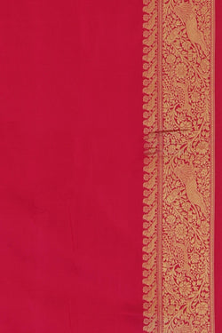 Image of Banarasi Silk Pink Saree