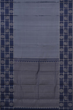 Image of Arani Silk Grey Saree