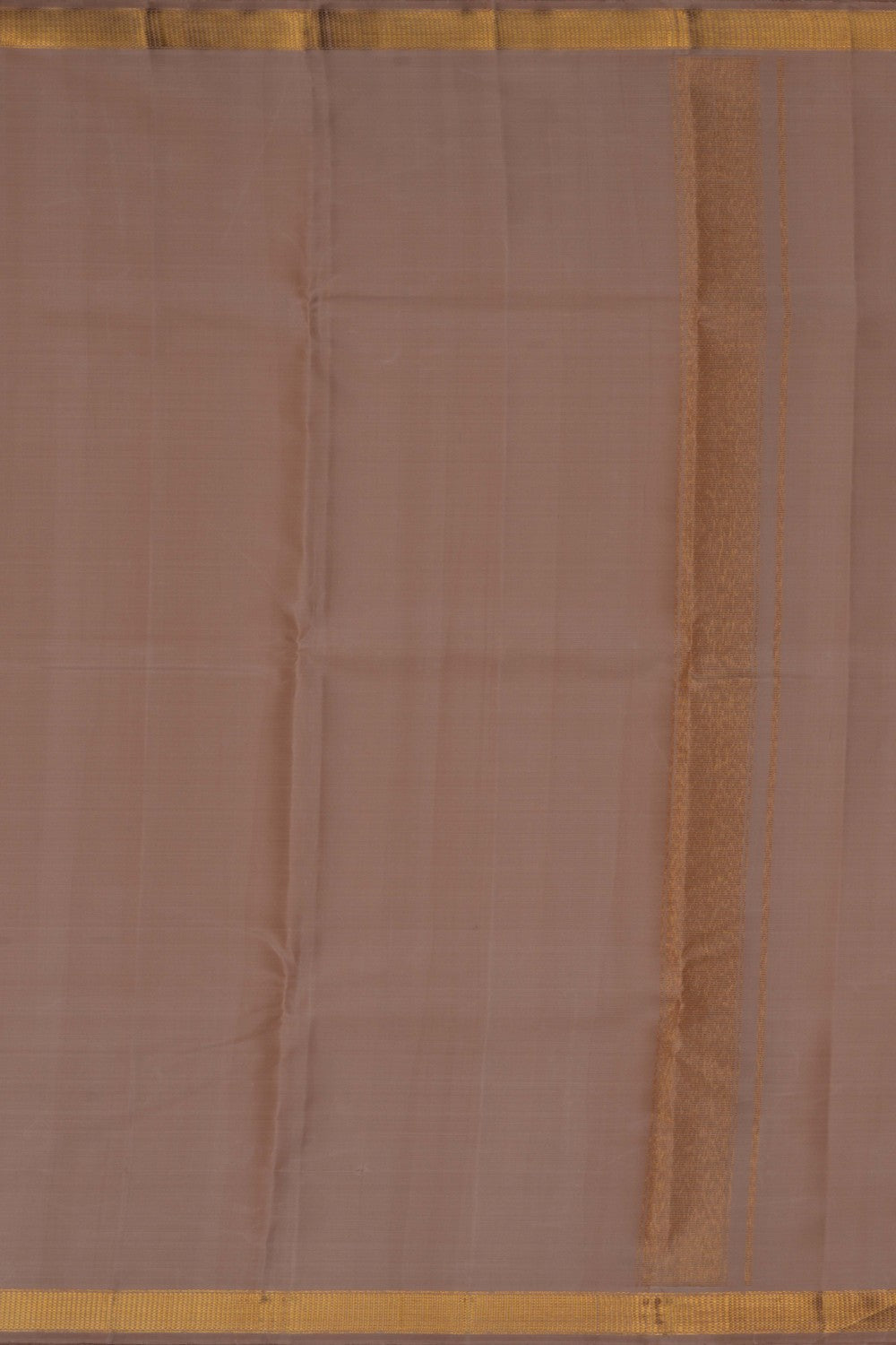 Image of Kanchi Silk Beige Dhoti With Kanduva (8 X 4) 3 Pcs Set