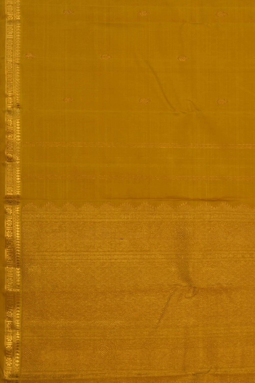 Image of Kanchipattu Yellow Dupatta