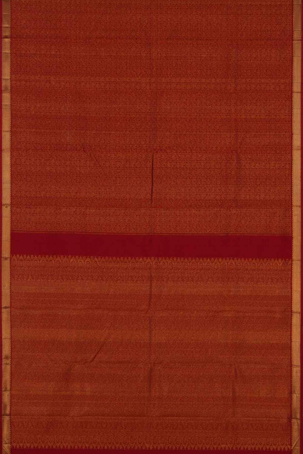 Arani Silk Red Saree