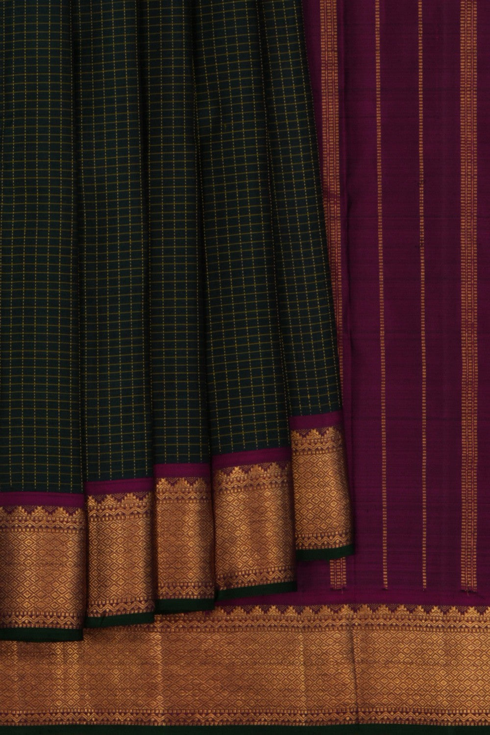 Image of Arani Silk Red Saree