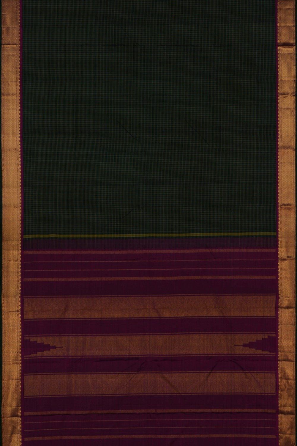 Image of Arani Silk Red Saree