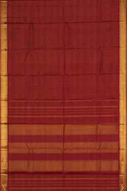 Image of Arani Silk Red Saree