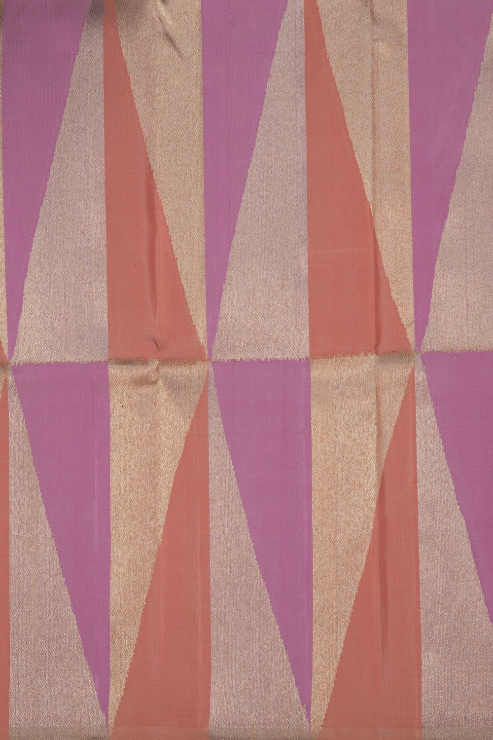 Image of Arani Silk Geometric Pattern Saree