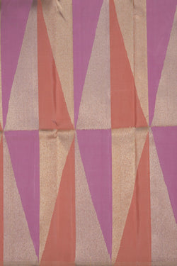 Image of Arani Silk Geometric Pattern Saree