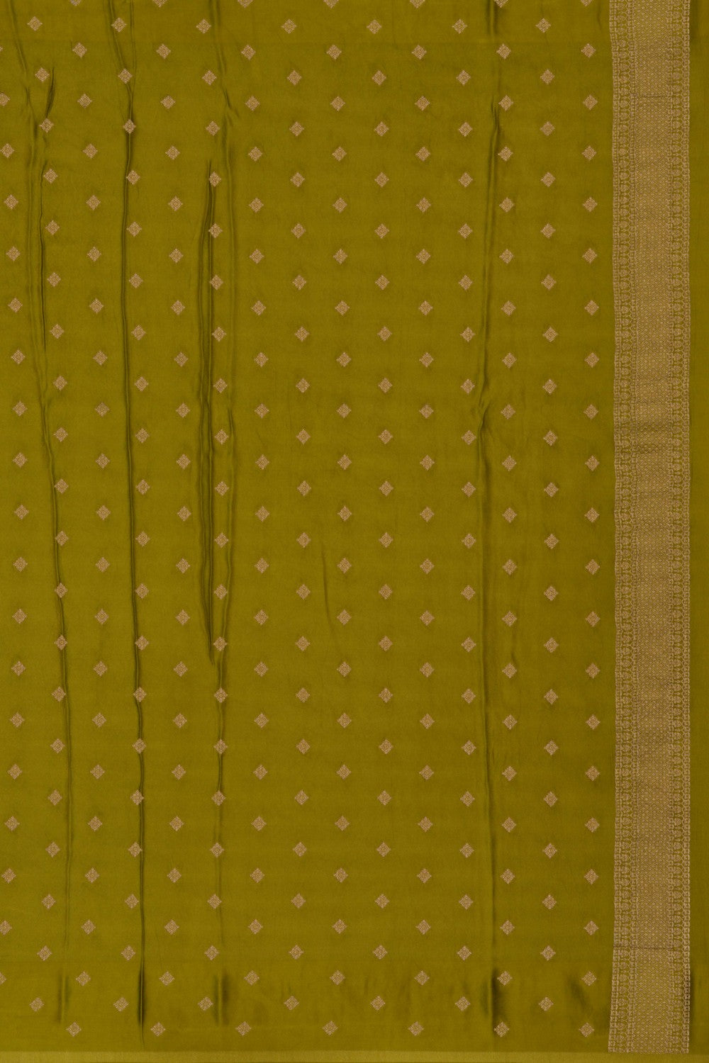 Banarasi Satin Silk Green Saree