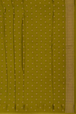 Image of Banarasi Satin Silk Green Saree