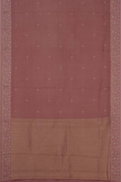 Image of Banarasi Satin Silk Pink Saree