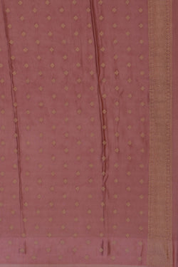 Image of Banarasi Satin Silk Pink Saree