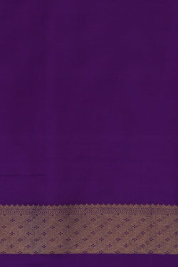 Image of Banarasi Katan Silk Purple Saree