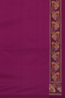 Image of Banarasi Katan Silk Pink Saree