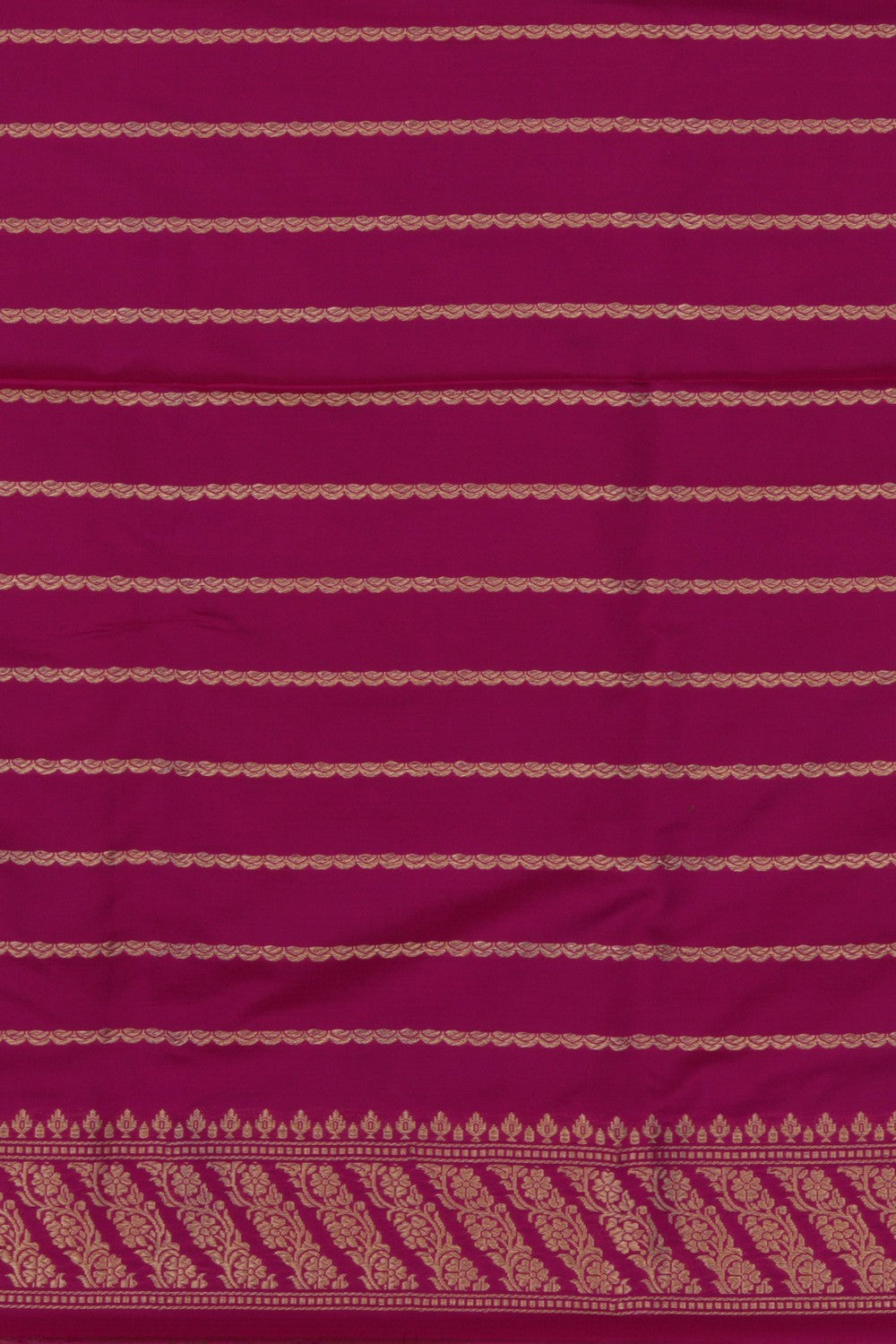 Image of Banarasi Katan Silk Green Saree