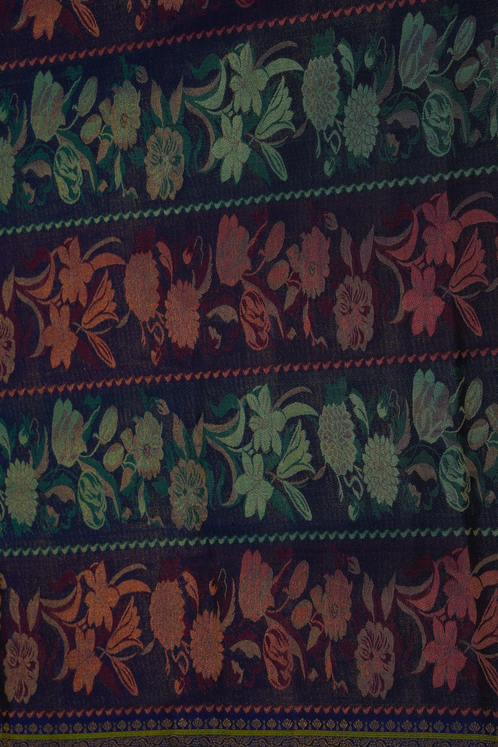 Arani Silk Navy Blue Saree