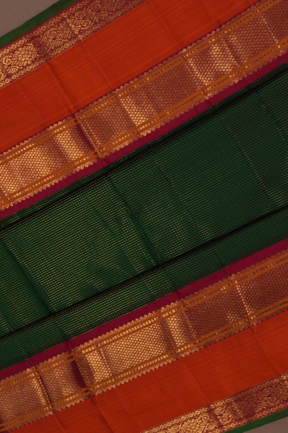 Image of Arani Silk Green Saree