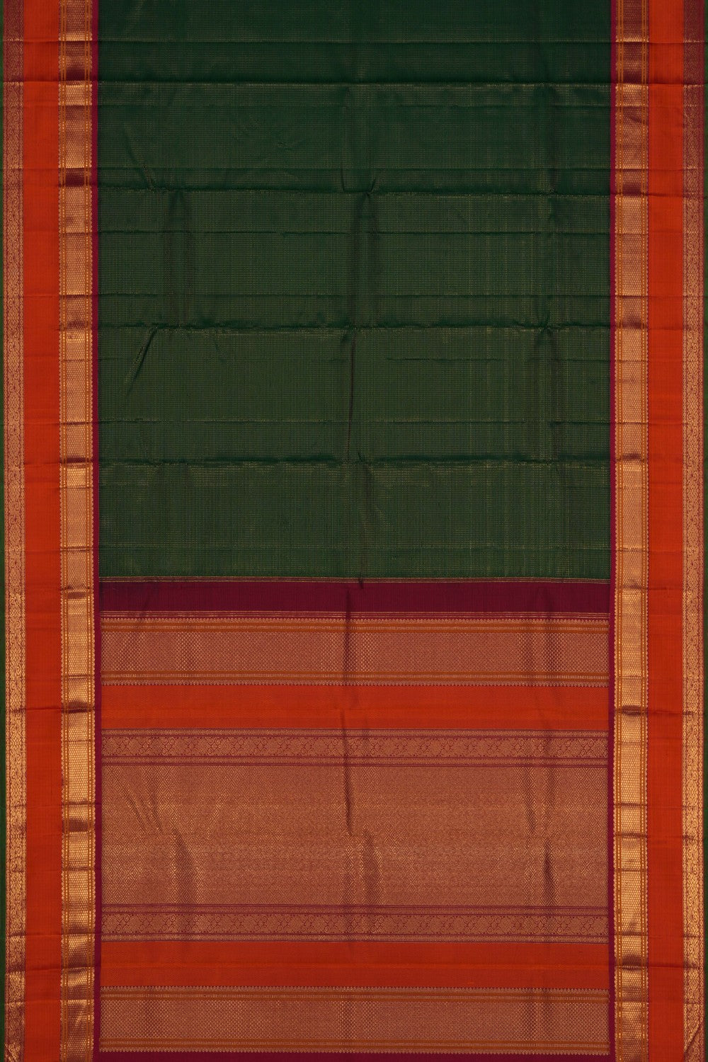 Image of Arani Silk Green Saree