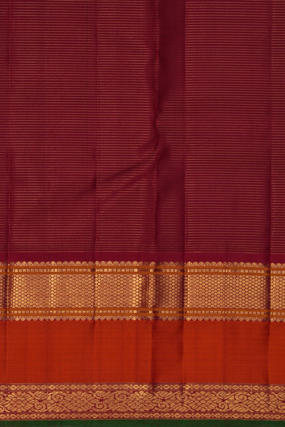 Arani Silk Green Saree