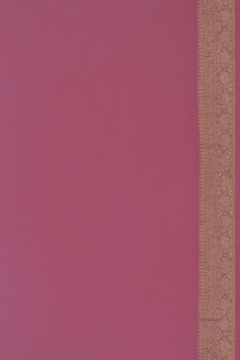 Banarasi Chiffon Pink Saree