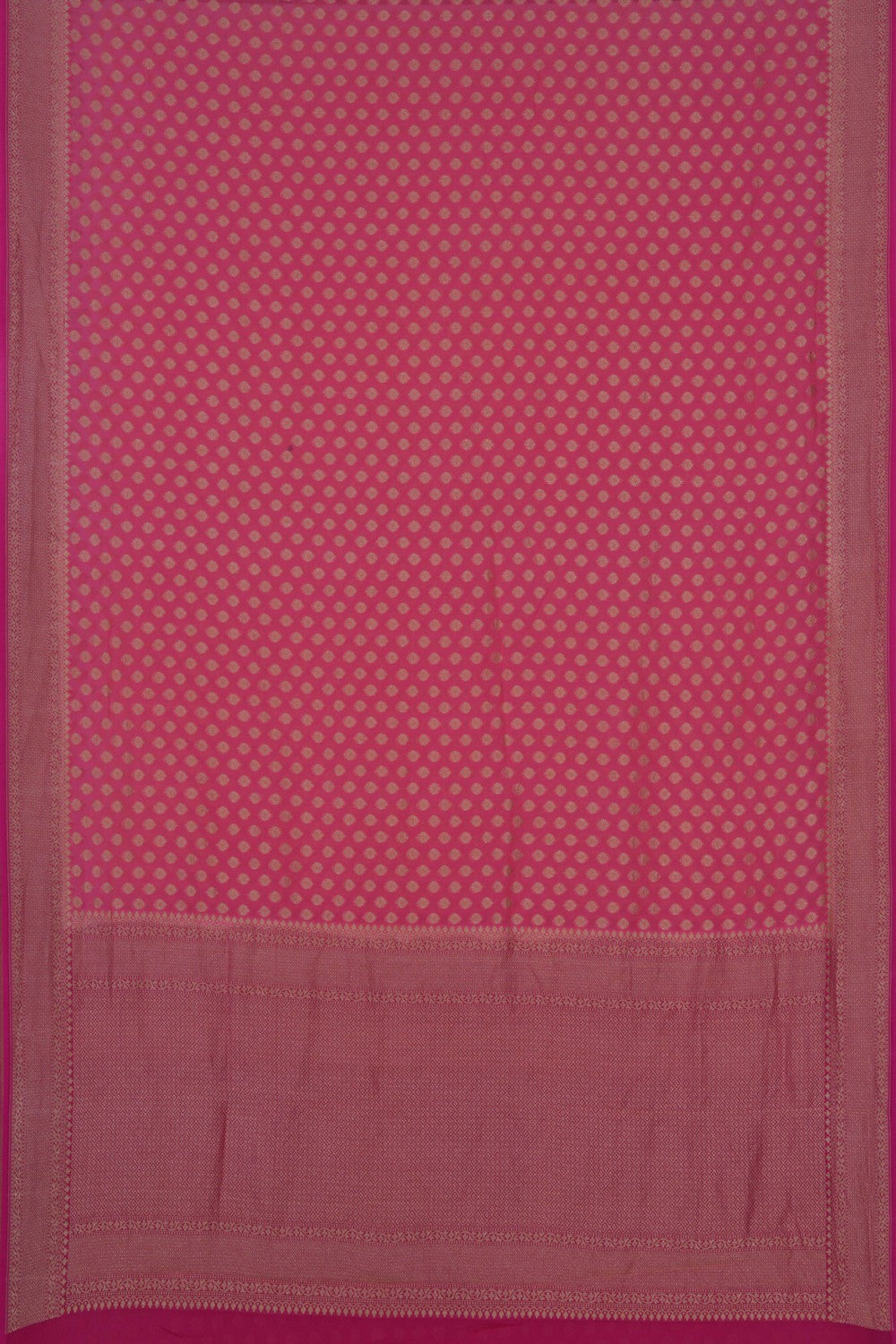 Banarasi Chiffon Pink Saree