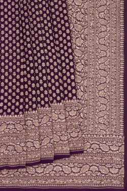 Image of Banarasi Georgette Embroidery Saree