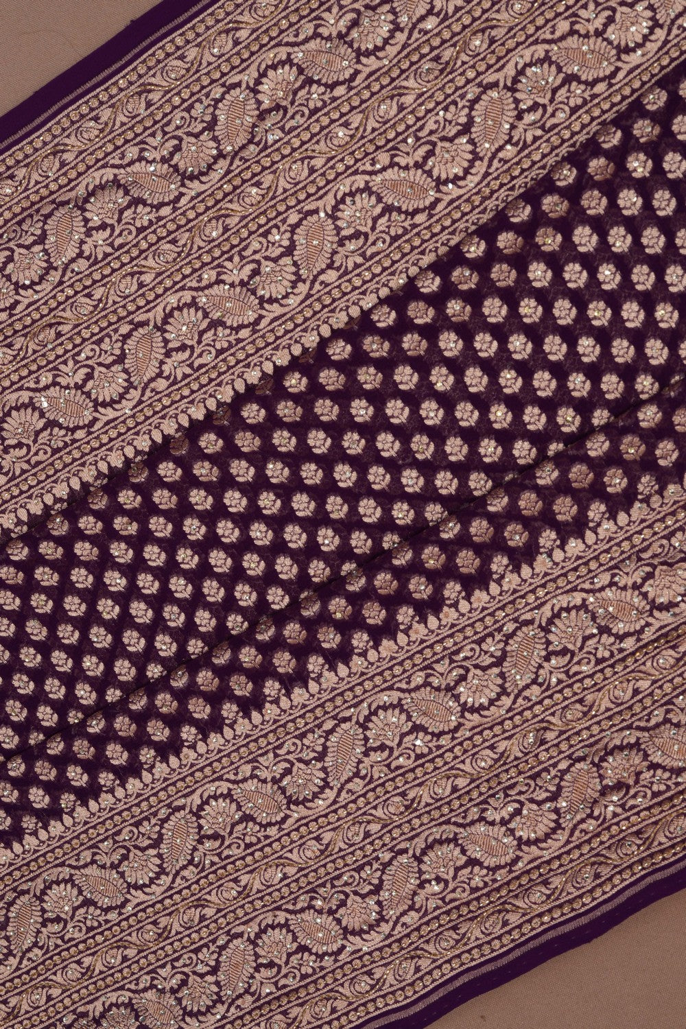 Banarasi Georgette Embroidery Saree