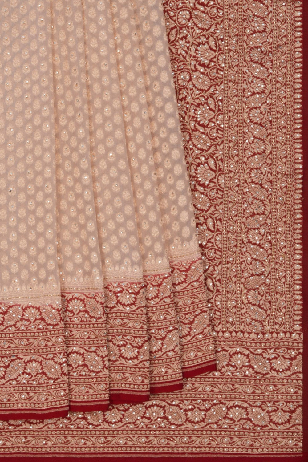 Banarasi Georgette Embroidery Saree