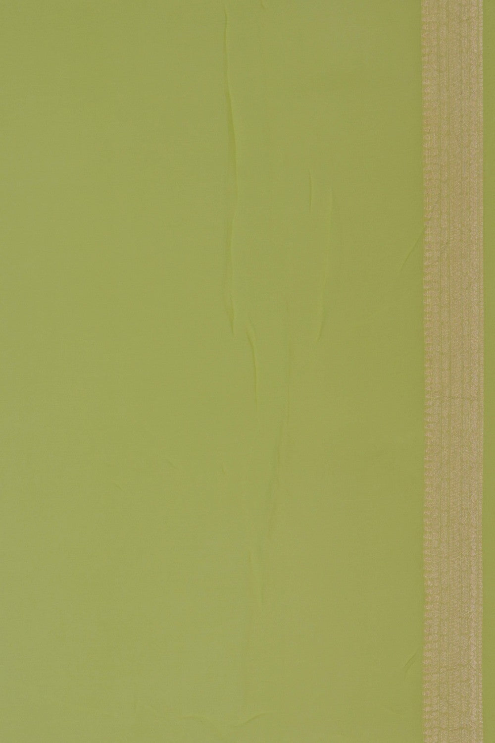 Image of Banarasi Chiffon Spring Green Saree