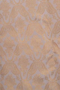 Image of Kanchipattu Brocade Off White Saree