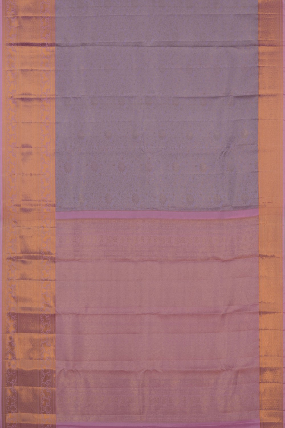 Image of Kanchipattu Brocade Mauve Saree