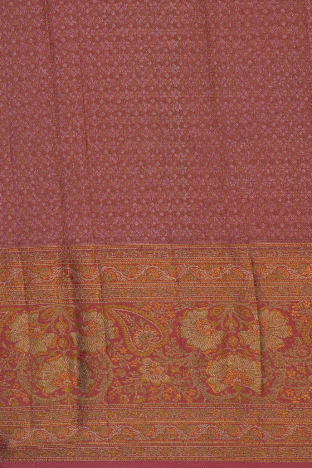 Image of Kanchipattu Brocade Mint Green Saree
