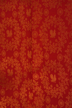 Image of Kanchipattu Brocade Red Saree