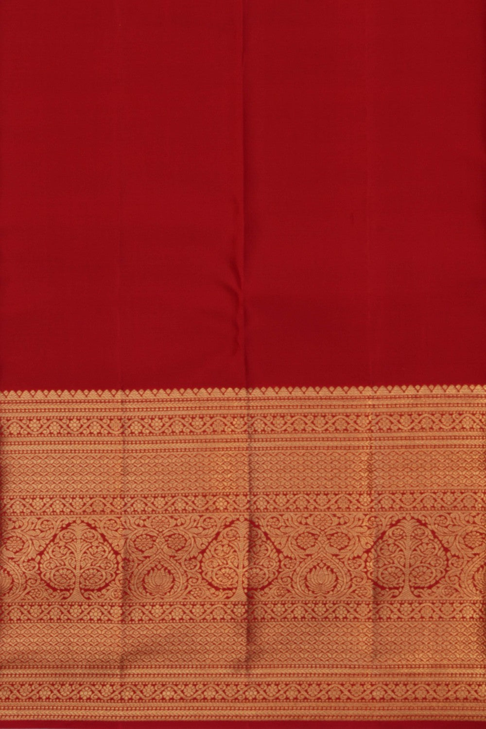 Kanchipattu Brocade Red Saree