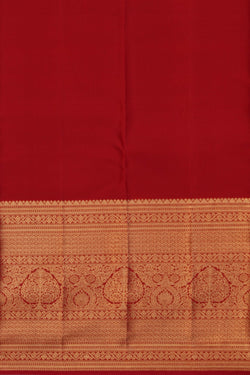Image of Kanchipattu Brocade Red Saree