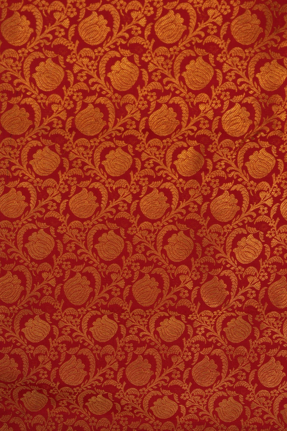Kanchipattu Brocade Red Saree